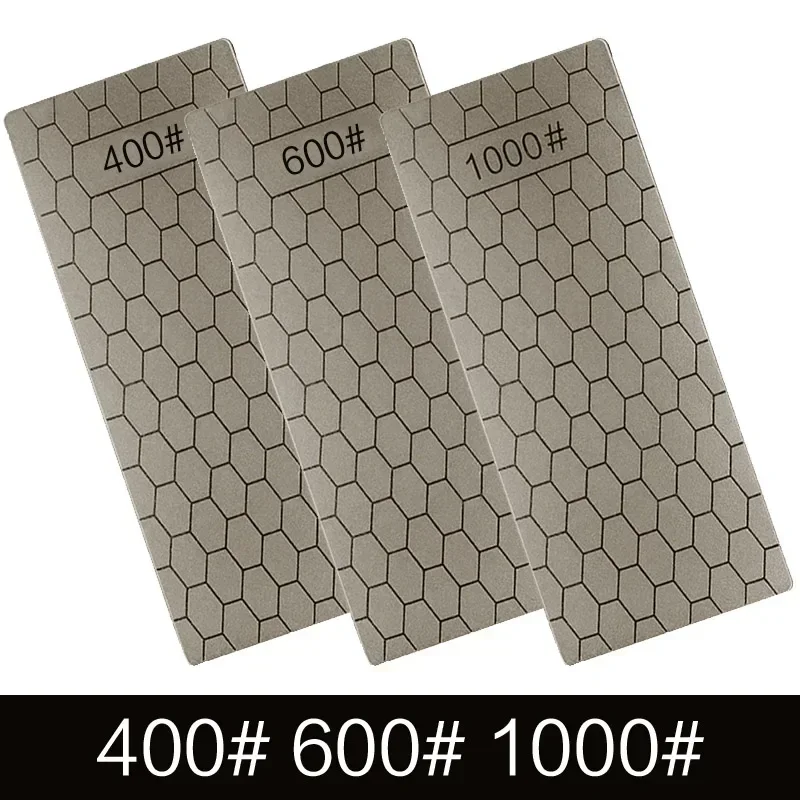 

400 600 1000 120 зернистость, алмазная точилка для ножей, точильный камень, шлифовальные кухонные инструменты, ультратонкий сотовый шелушащий точильный камень