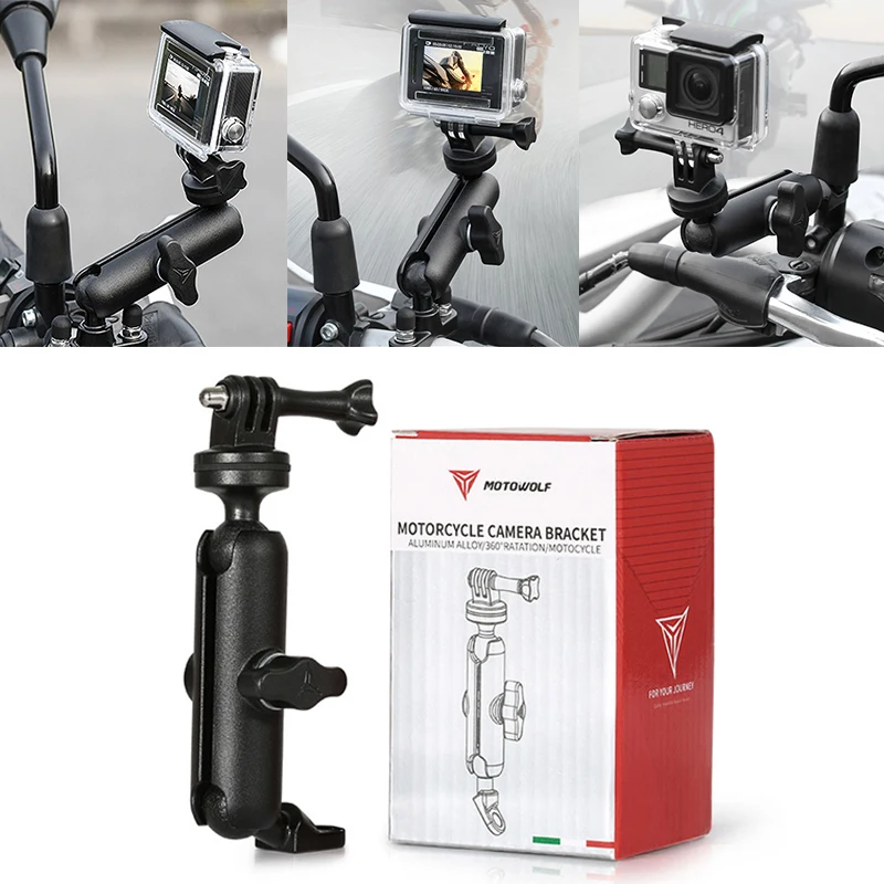 For Hero8/7/6/5/4/3+ Action Cameras Accessory 360 Rotating M