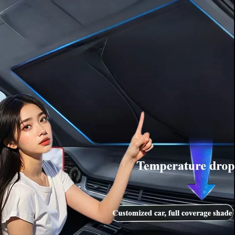 Car Windshield Sunshades Cover for Kia Sorento MQ4 2020 2021 Summer Sun Anti UV Protection Front Window Sunshade Accessories