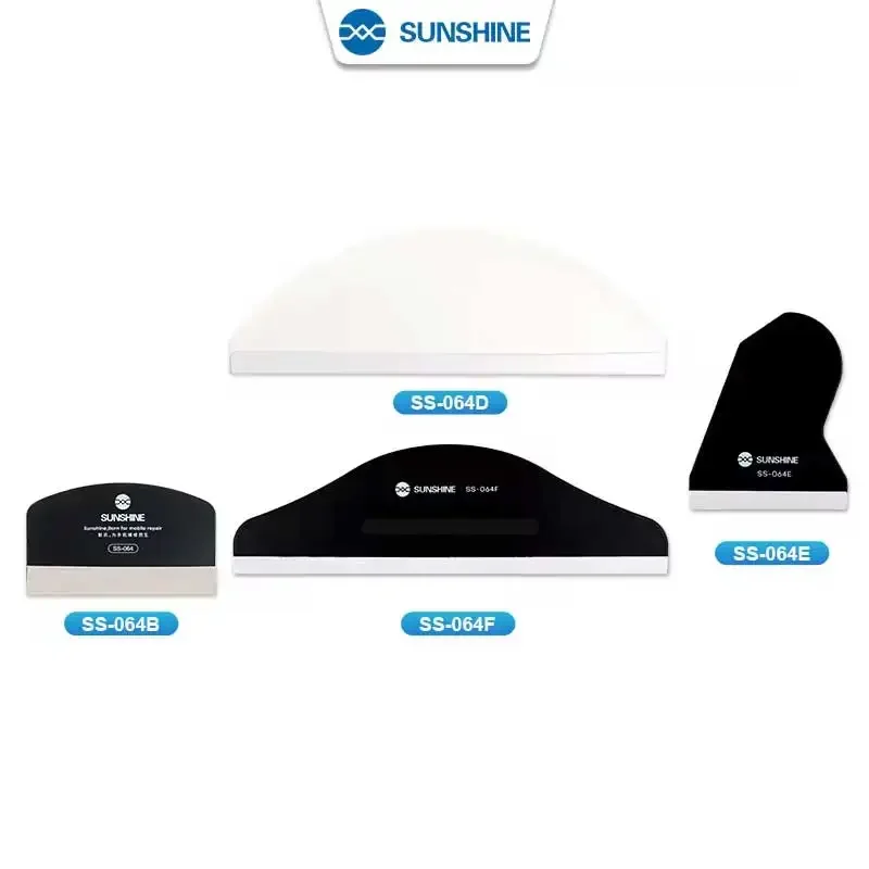 

4 шт., гидрогелевая пленка для плоттера, ракель, защитная пленка для экрана, скребок для упаковки, лопата для удаления пузырьков для планшета, телефона, инструмент для нанесения ЖК-пленки