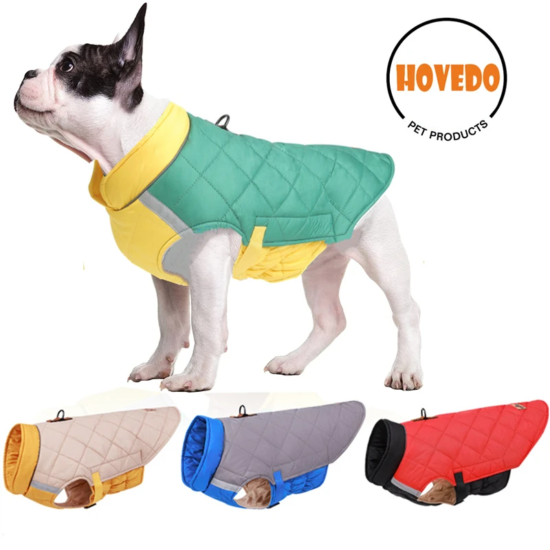 

Водонепроницаемая одежда для больших собак, зимнее теплое пальто для больших собак, куртка, светоотражающий жилет, одежда для средних и бол...