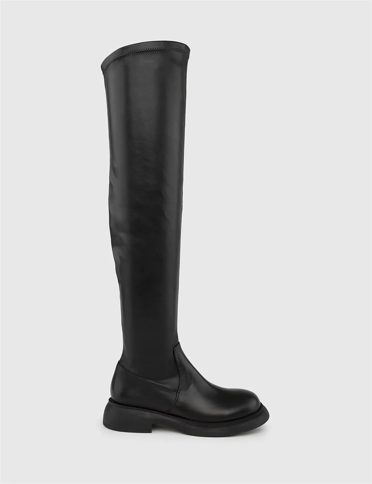 

Женские высокие ботинки ILVi из натуральной кожи, черные Стрейчевые ботинки ручной работы, осень/зима 2022