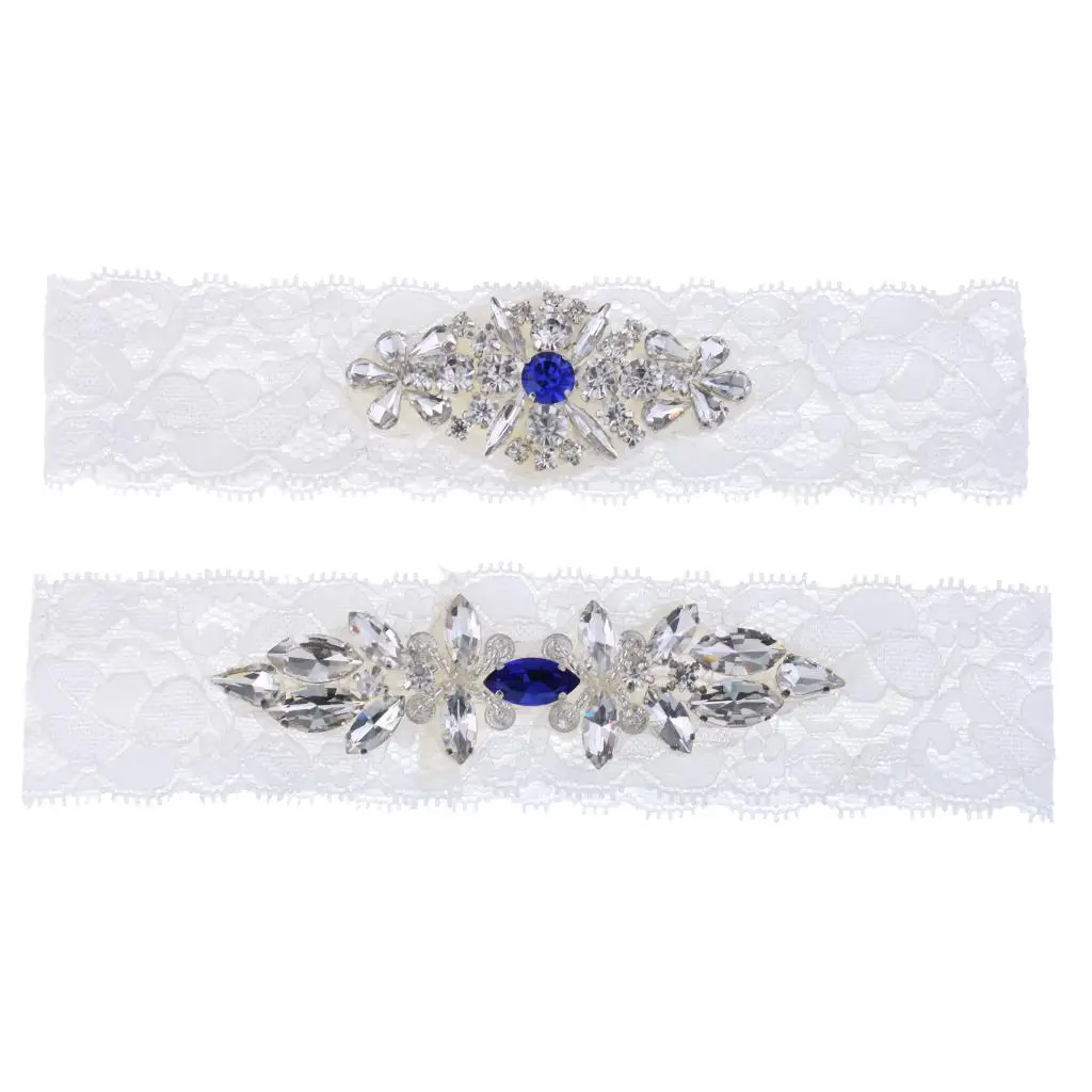 

2 шт./компл. Свадебная подвязка для ног с кристаллами