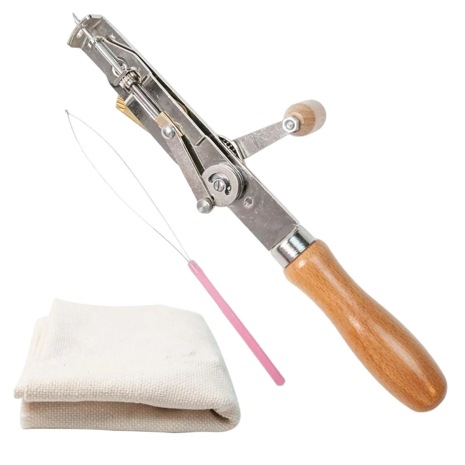 

Manual Knitting Carpet Tool Accs Embroidery Supplies Kit for Starter DIY Rug