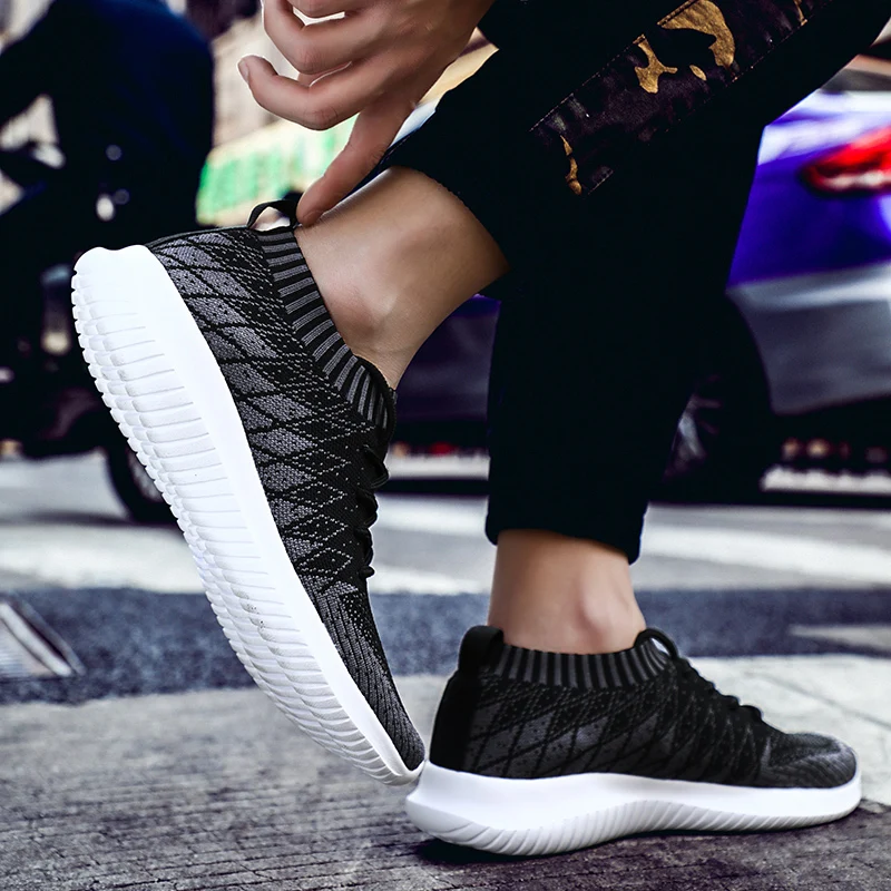 2022 Men Running Shoes Big Size Men's Trainers Sport Shoes Outdoor Walkng Jogging Shoes Trainer Athletic Shoes Male Men Sneakers