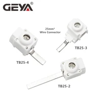 geya 1pcs 25mm%c2%b2 terminals for busbar circuit breaker distribution box electrical wire connector electrical connector