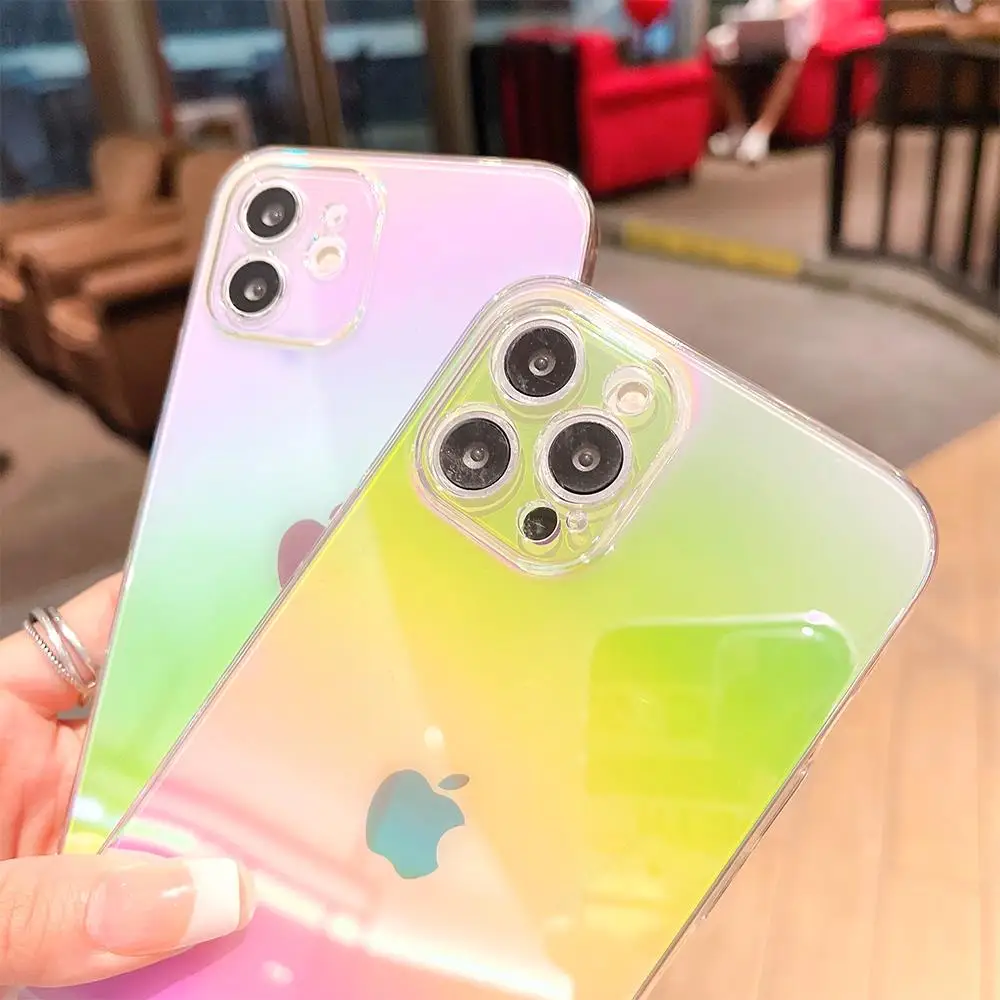 

Ultra Thin Lens Protection Phone Case For iPhone 13 12 11 Pro Max Full Cover Shockproof Coque For iPhone13 13Pro Case Soft Funda