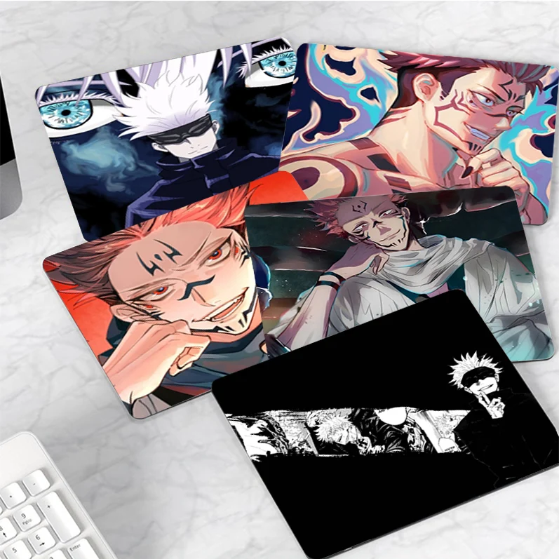 

Jujutsu Kaisen Small Gaming Mouse Pad Gamer Desk Mat Keyboard Pad Decoration Mause Pad For PC Desk Pad