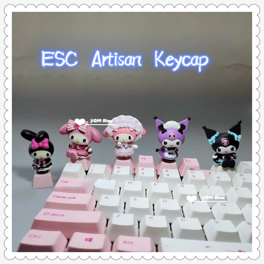 Mechanical Gaming Keyboard Keycaps Handmade Customized Three-dimensional Personality Design Game Key Cap ESC Artisan Keycap