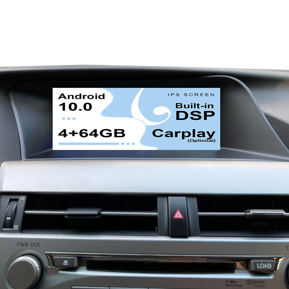 Автомобильное радио GPS-навигация 10 25 дюйма 8 + 128 ГБ Qualcomm Android 13 медиаплеер экран