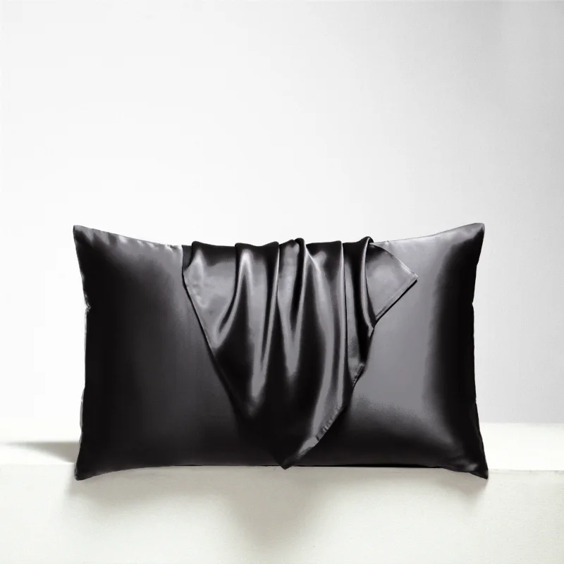 

Pillowcases 22 momme Mulberry Silk Pillow Case Real Silk pillow cover 2 pieces Pillow Cases Cover Zipper design Various sizes