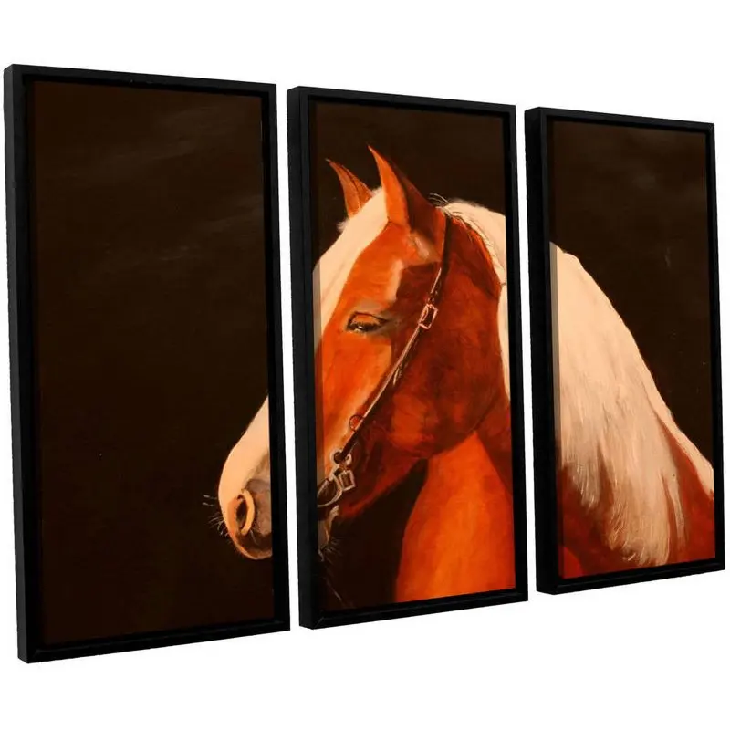 

Janich "Horse Painted" 3-Piece Floater Framed Canvas Set