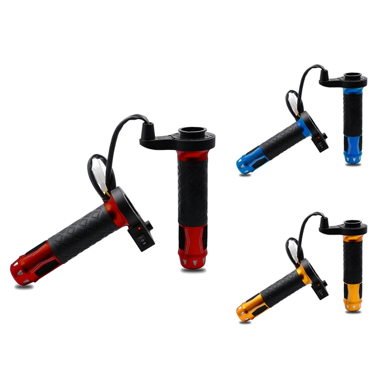 

Motorcycle 12V Electric Heating Handlebar Winter Adjustable Heating Aluminum Alloy Warm Handlebar for 2.2Cm Handlebar Diameter