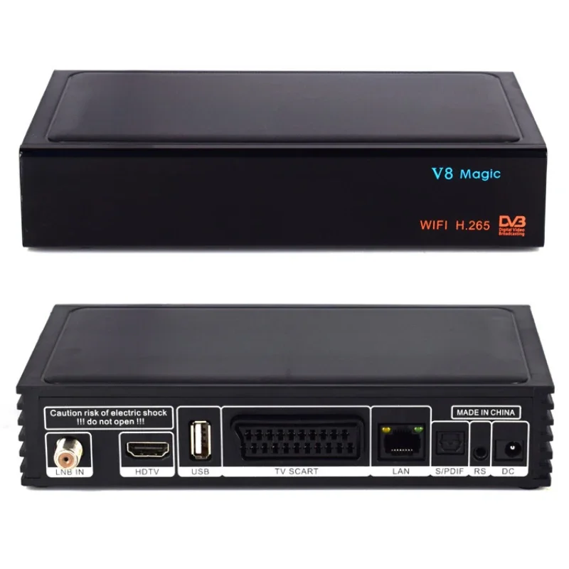 Фото V8 Magic Stalker/DVB-/S2/Xtream H265 IPTV №1