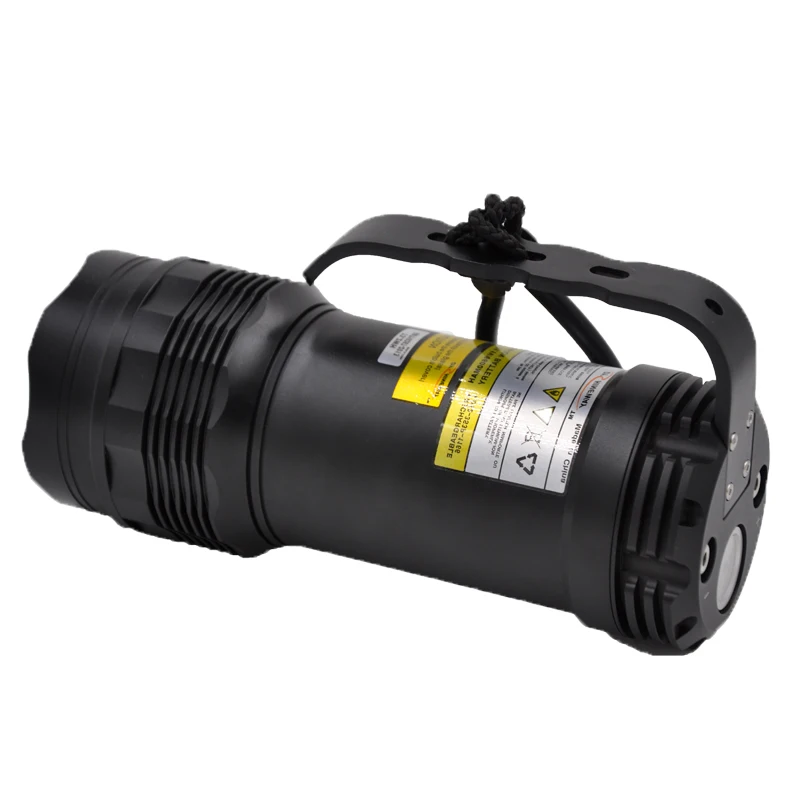 

High power rechargeable aluminum flashlight torch led 5000lumen diving torch