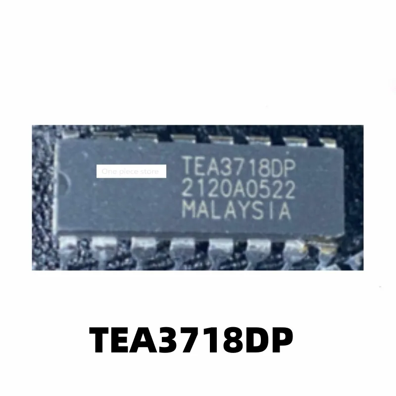 Драйвер шагового двигателя TEA3718DP, интегральная схема DIP-16, с прямой вставкой, 1 шт.