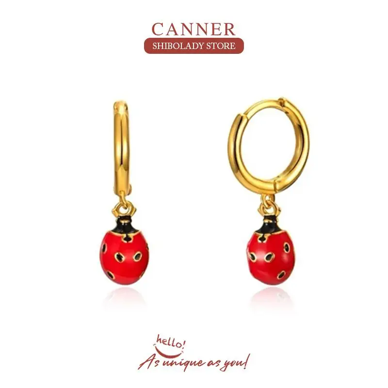 

Женские летние серьги CANNER из стерлингового серебра 925 пробы с фруктами, висячие серьги Для Пирсинга Ушей, подарок матери, 2021