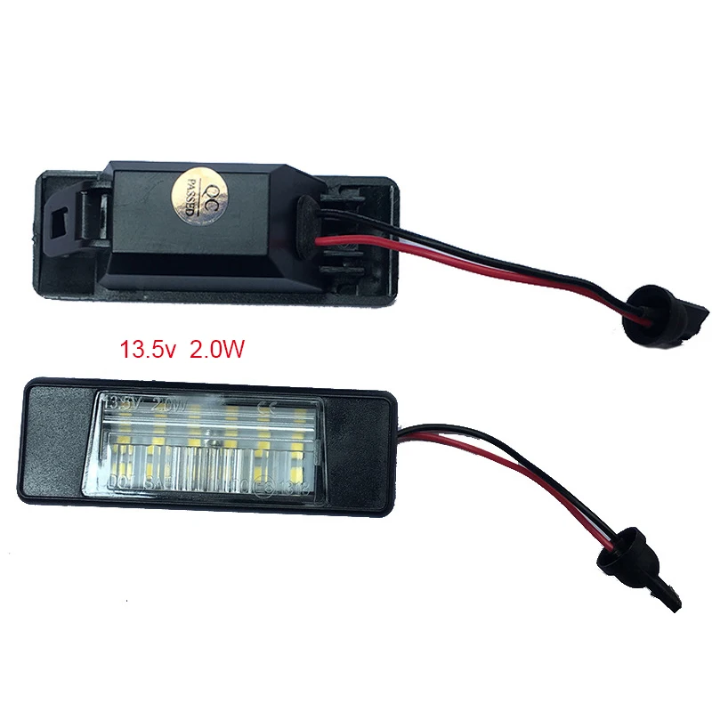 

X-CAR 2 шт., бесплатная ошибка, светодиодная подсветка номерного знака для Nissan Qashqai Pathfinder R51 JUKE Primera P12 X-trail, белая подсветка номерного знака