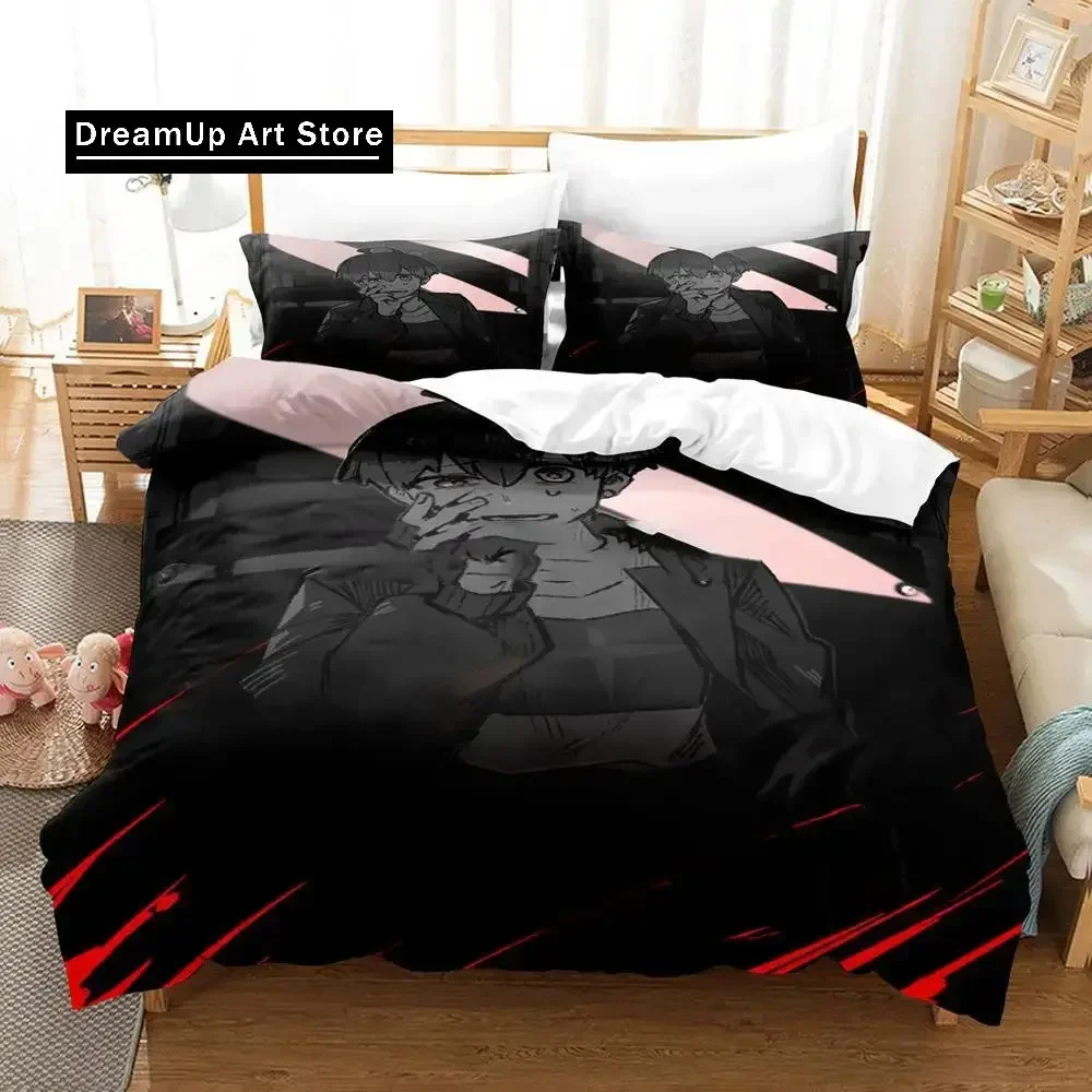 3D принт модный аниме Милграм Котоко комплект постельного белья для мальчиков и