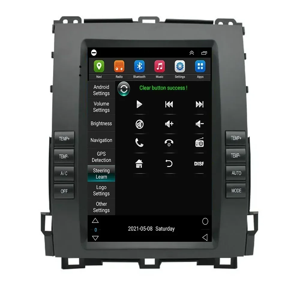 Радио для Lexus GX470 GX 470 Toyota Land Cruiser Prado 120 Android 13 автомобильный мультимедийный