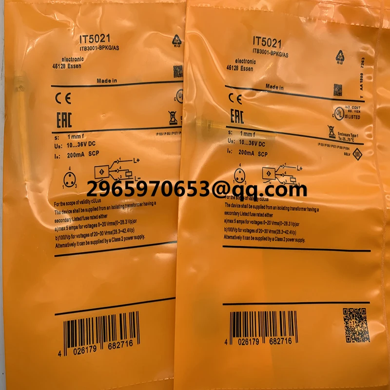 Новый датчик для бесконтактного переключателя IT5001 IT5002 IT5003 IT5009 IT5042 IT5008 IT5043 IT5020 IT5021