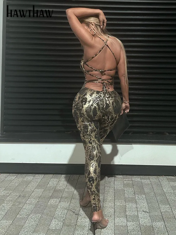 Hawthaw Женская коллекция Лето 2024 сексуальная женская одежда для клуба цельная