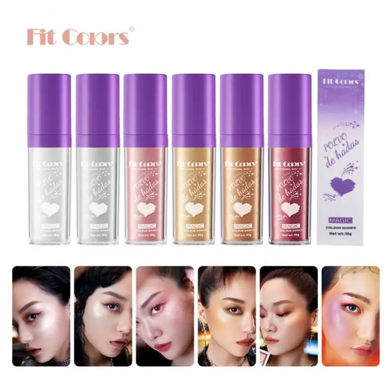 

Body Glitter Shimmer Powder Waterproof Face Glitter Highlighter Powder High Gloss Sexy Female Contour Blush Powder Sexy Makeup