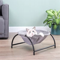 luxury pet cat hanging bed house round soft cat hammock cozy rocking chair washable cats nest basket indoor kennel pets supplies