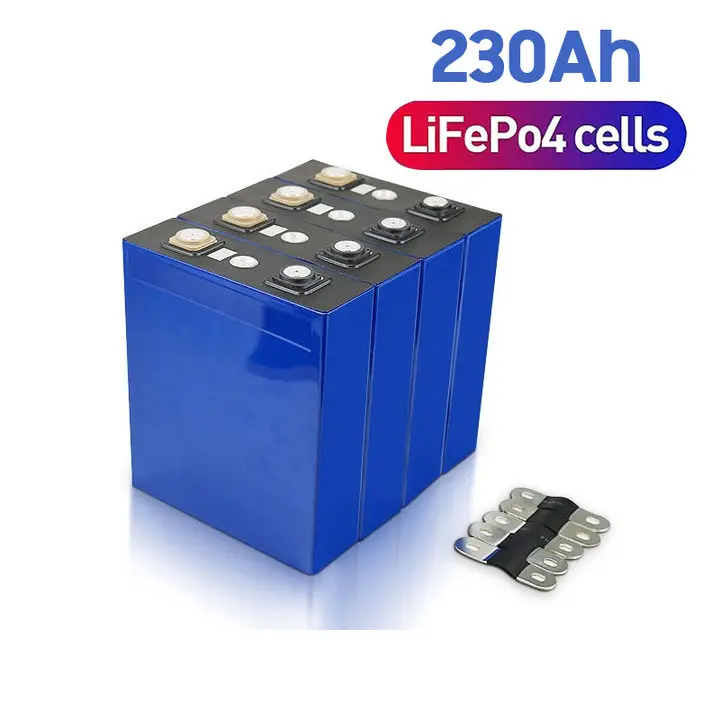 

2022 New 1-16pcs230Ah Lifepo4 12V 24V 48V Class A Rechargeable Battery Pack 3.2V LiFePO4 Battery EU US Duty Free with Busbar
