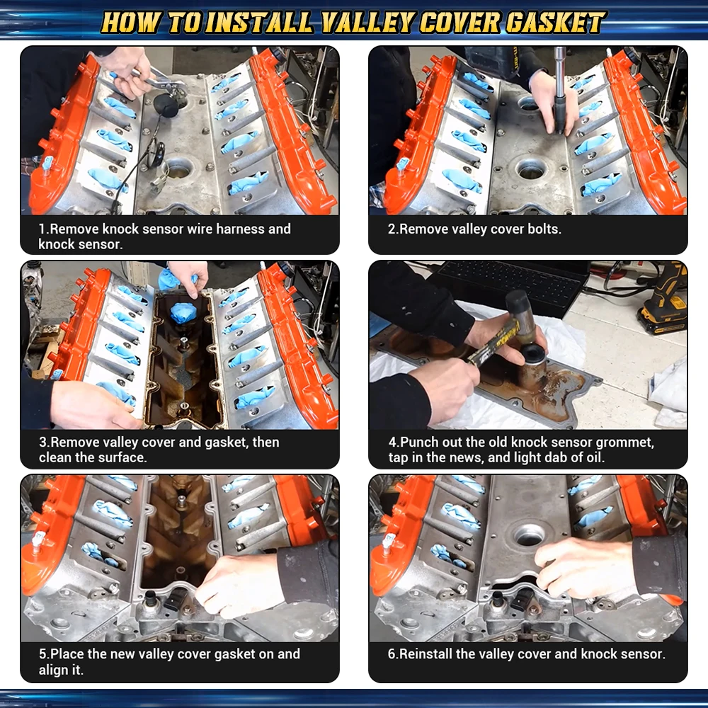 Новый комплект прокладок LS и прокладки головки LS9 для LS1/LS6/LQ4/LQ9/4.8L/5.3L/5.7L/6.0L/6.2L