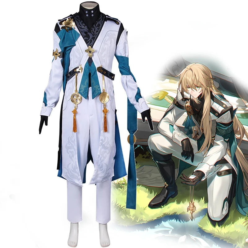 

Honkai: Star Rail Luocha Косплей костюмы Rasetsu игровая Униформа Хэллоуин Карнавальный наряд для мужчин