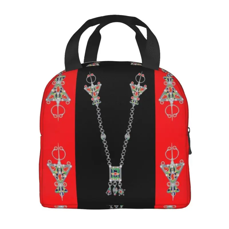 Kabyle Jewelry термоизолированные сумки для ланча Amazigh ковер из Бербера многоразовые