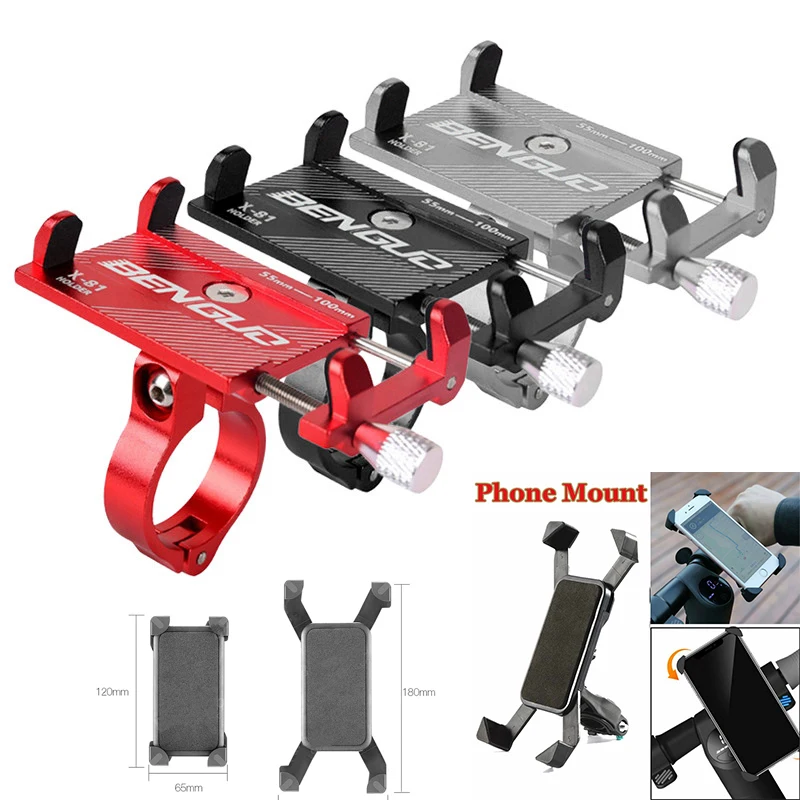 Phone Holder Electric Scooter GPS Mount Bracket Es1 Es2 Bicycle Accessories for Ninebot G30 Max Handlebar Skateboard Parts