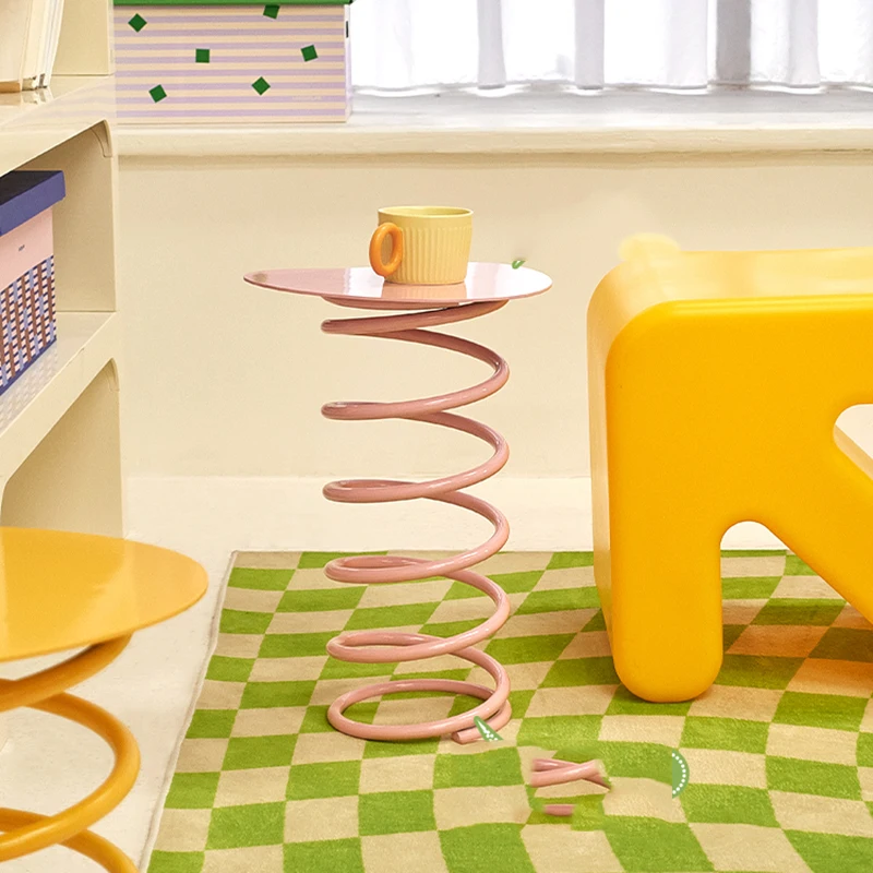 Маленький складной мобильный журнальный столик для гостиной сада хранения