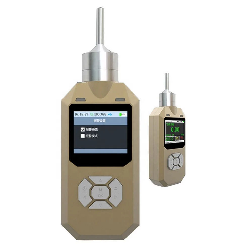 

Digital O3 Detector 100ppm Ozone Pumping Gas Leak Detector Ozone Monitor with Alarm System Gas Analyzer Professional Gas Sensor