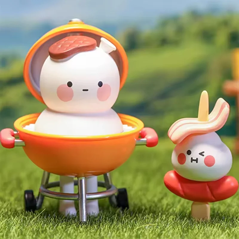 POP MART BOBO COCO Go Comping Series Blind Box Toys Guess Bag Mystery Mistery Caixa Фигурка Surpresa Cute Model Birt