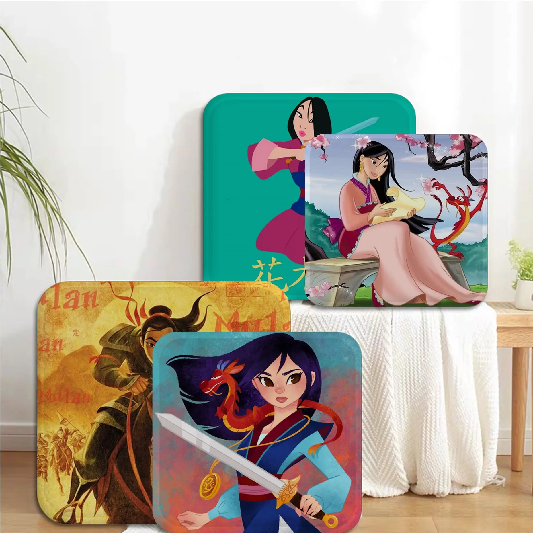 

Мягкие плюшевые подушки для спины, 50x50 см