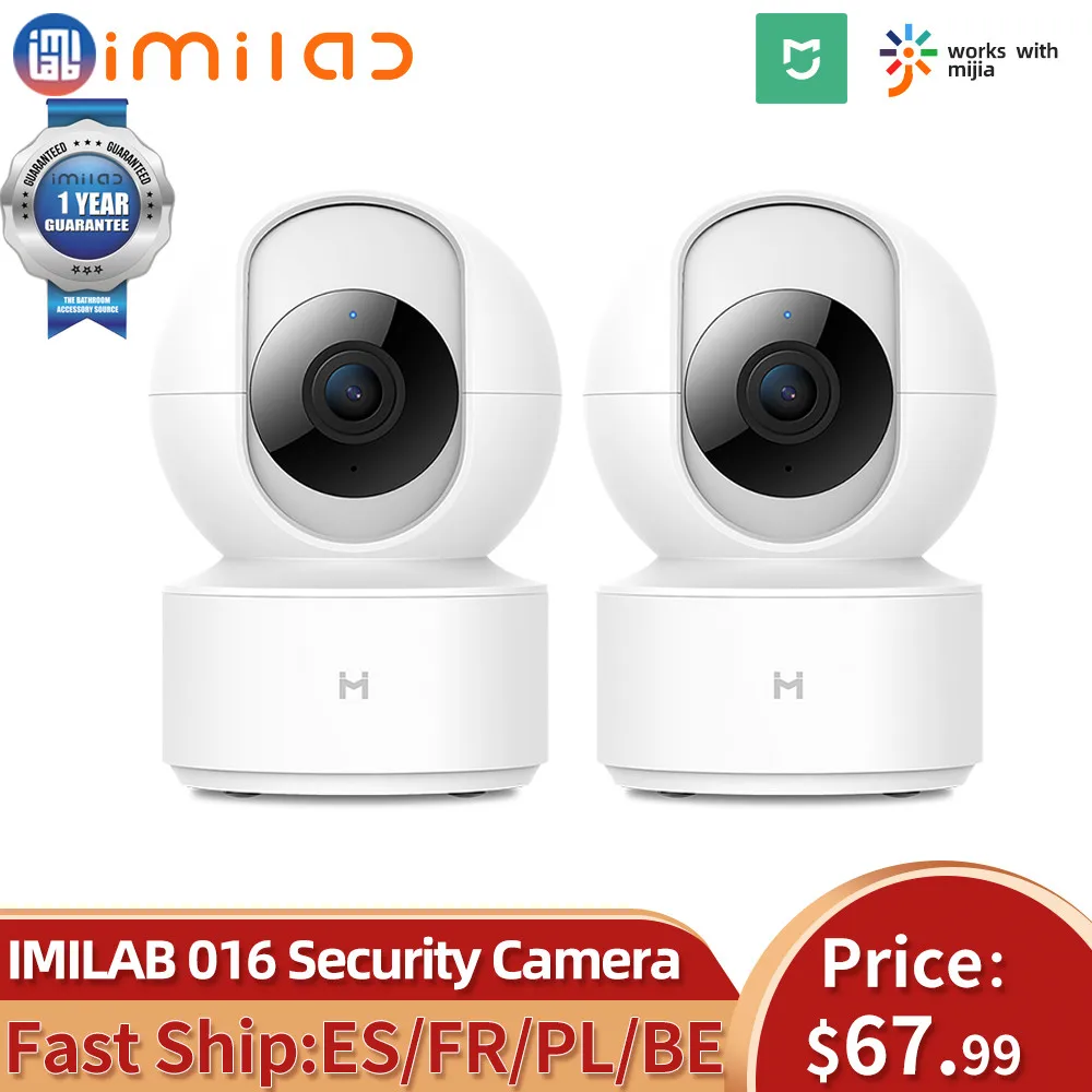 

Global Version IMILAB 016 WiFi Camera 1080P HD IP Baby Monitor Smart Mi Home Security Cameras 360°CCTV Vedio Surveillance Webcam