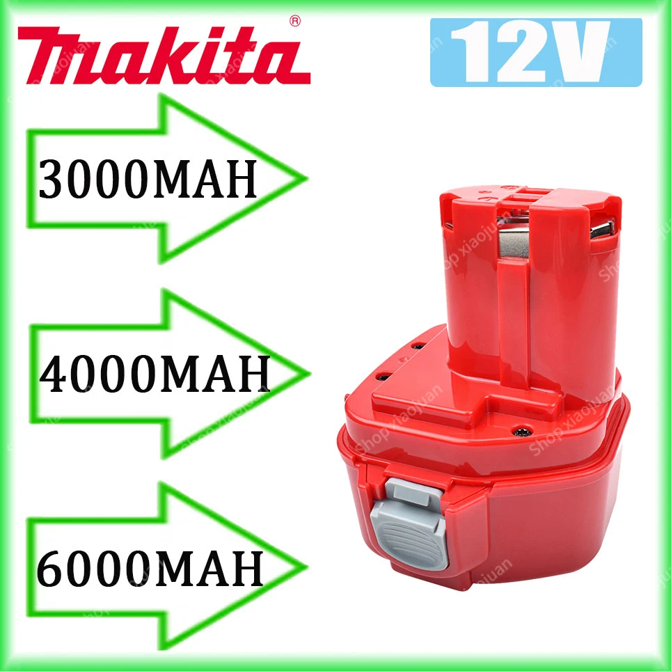 

12V Makita PA12 3000mAh Ni-CD Rechargeable Batteries Replacement Battery 12V Power Tools Bateria 1220 1222 1235 1233S 6271D