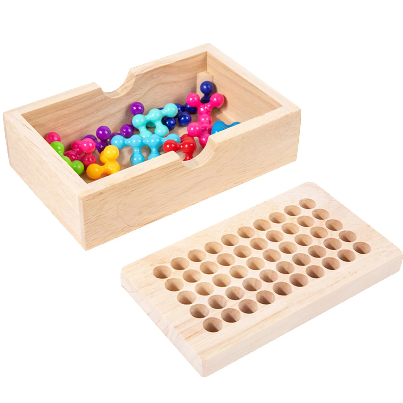 

Bead Puzzle For Kid Educational Block Bead Toy Bead Puzzle Game Jigsaw Early Intelligence For Christmas Gift Birthday Gift