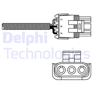 

DELPHI ES10990-12B1 LAMBDA SENSOR VECTR A.B 2.5 16V * X25XE *