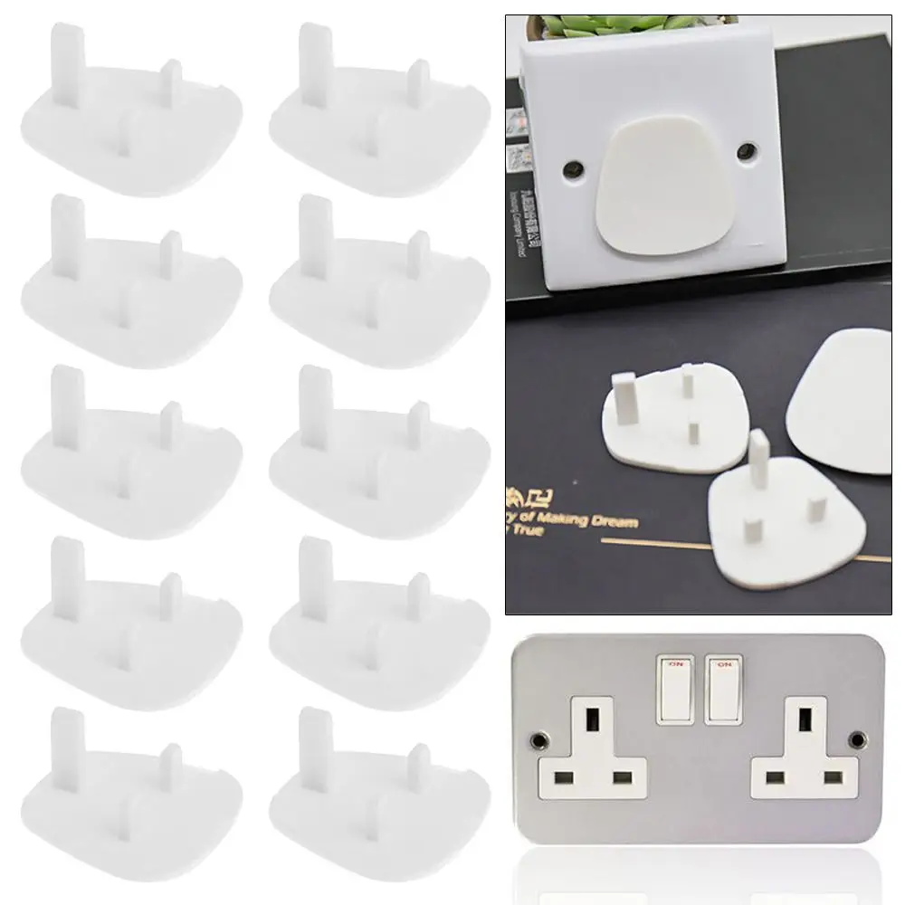 

Plug Hole Baby Proof Mains British Plug Protection Electric Shock Prevention Socket Hole Cover Protection Base