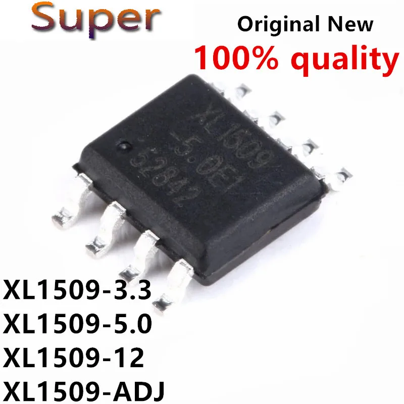 

100 шт. XL1509 SOP-8 лампочка Φ-5,0-3,3-12 -ADJ SOP8 SMD новый и оригинальный чипсет IC