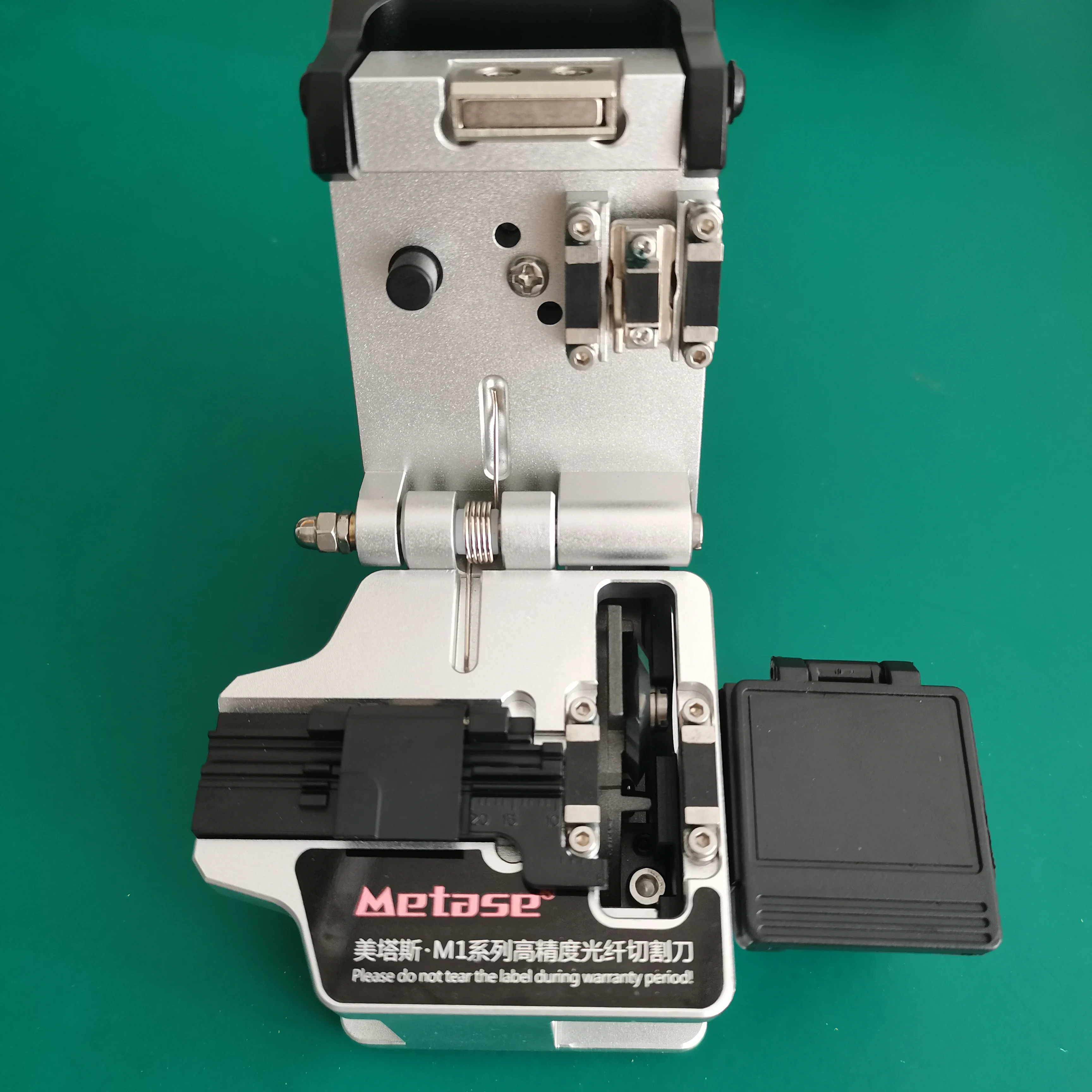 Metase MTS-M1 Precision Fiber Cutting Knife Imported Fusion Splicer Fiber Optic Cable Cutting KnifeFTTH Fiber Optic Tools