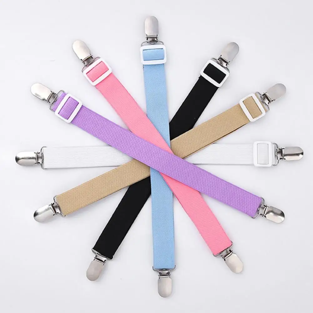 

2Pcs Bed Corner Holder Bed Sheet Fasteners Mattress Cover Clips Elastic Sofa Cushion Mattress Cover Bed Sheet Straps Clips