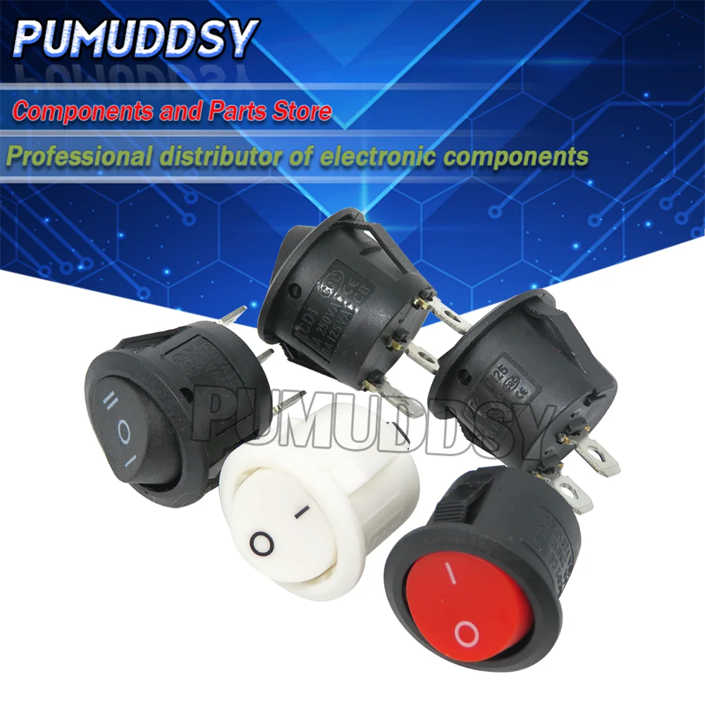 5 шт., кнопочный выключатель, 20 мм