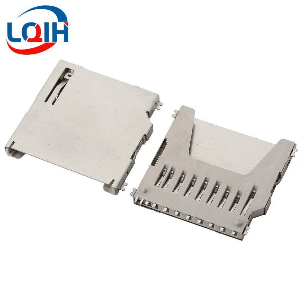 Фото SD/MINI/TF/SIM/NANO/MICRO Держатель карты Слот Держатель карты Модуль памяти Длинный корпус Короткий корпус с самоэластичным разъемом №3