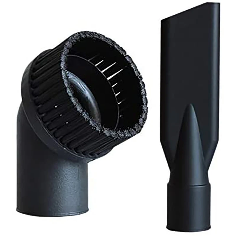 

Industrial Vacuum Cleaner Round Brush And Flat Nozzle Sets Inner 44Mm Durable Industrial Vacuum Cleaner Accessories
