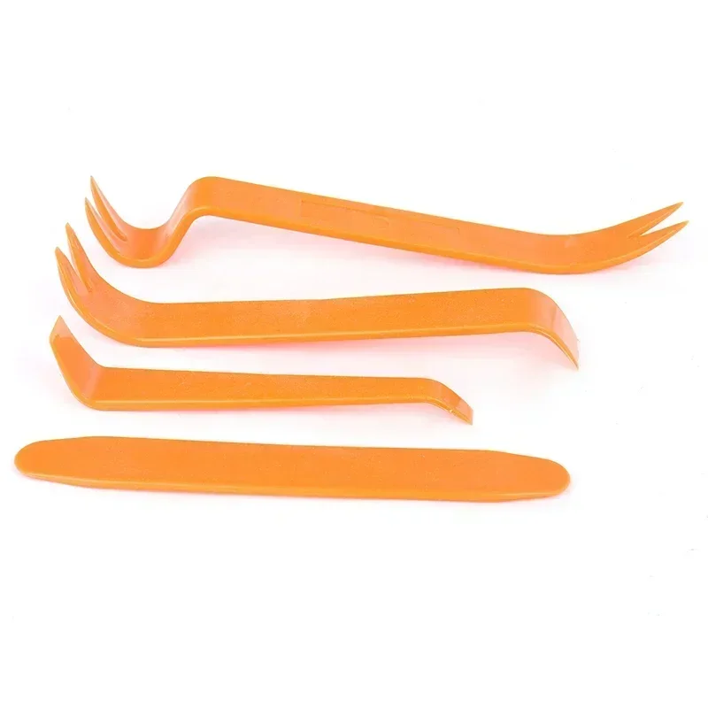 

Набор инструментов для снятия обшивки автомобиля, 4 шт., набор инструментов для снятия пластиковых обшивки без царапин - набор для снятия крепежных зажимов для внутренней дверной панели автомобиля