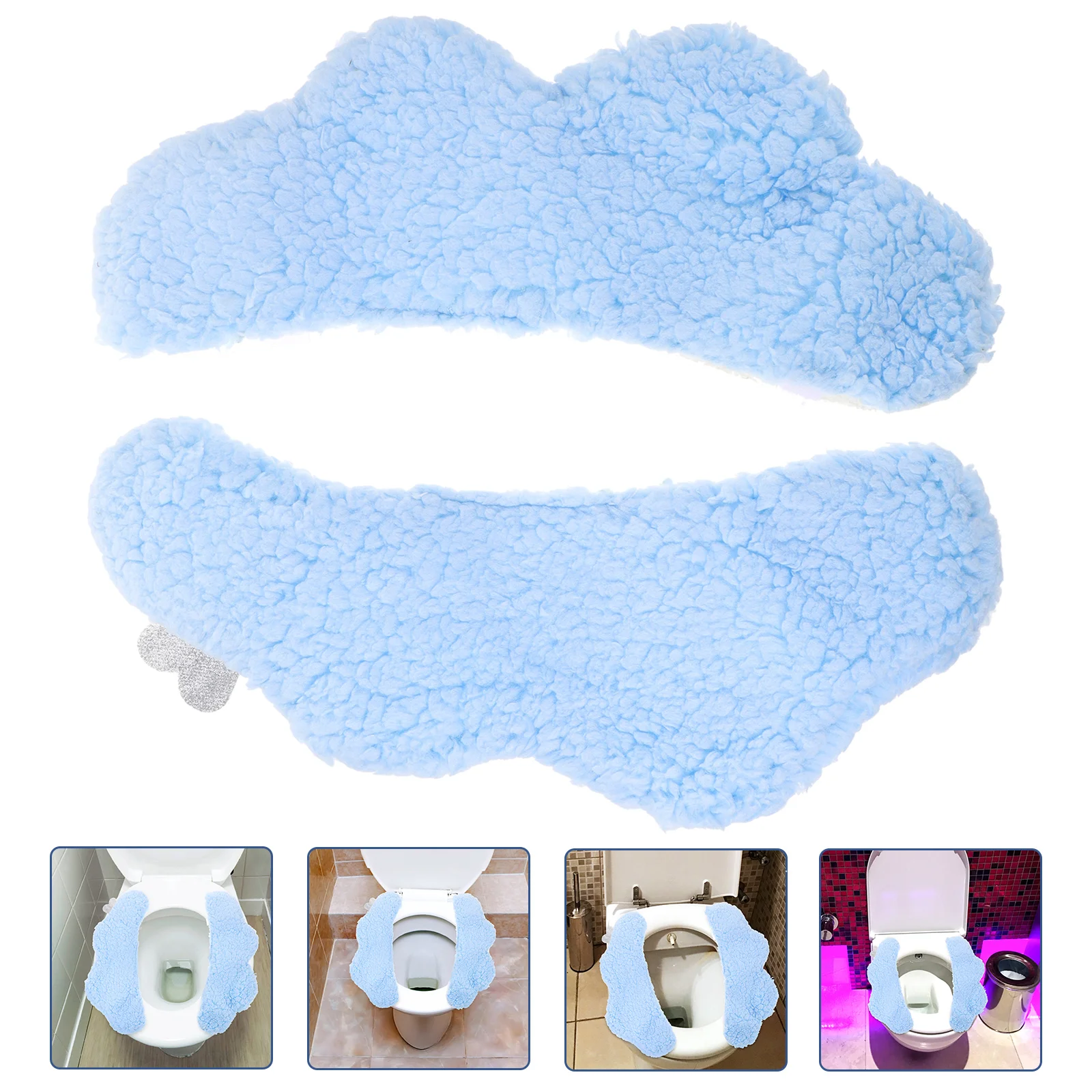 

2Pcs Pad Clean Toddler Toilet Cushion Kids Toilet Cushions for Kids